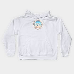 Sun Sand Sea Beach Kids Hoodie